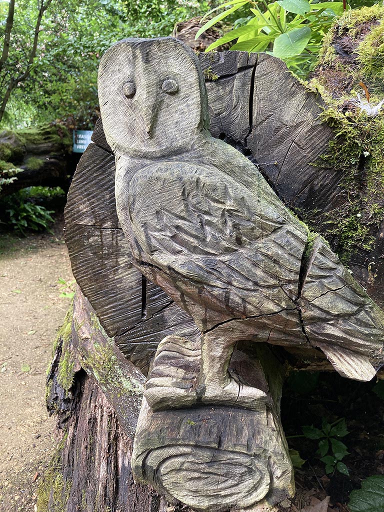 owl sculpture